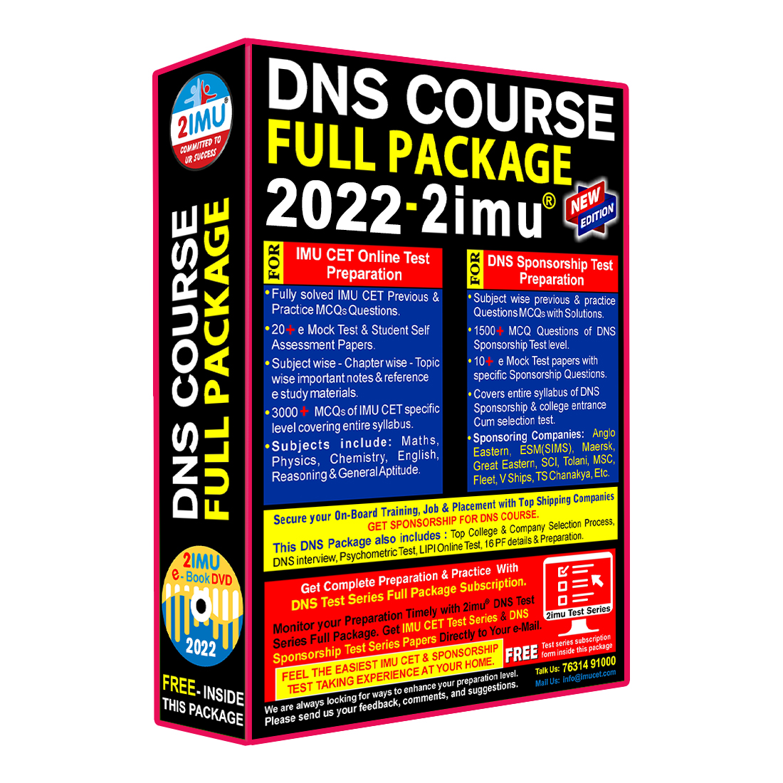 DNS Course 2023 Admission package